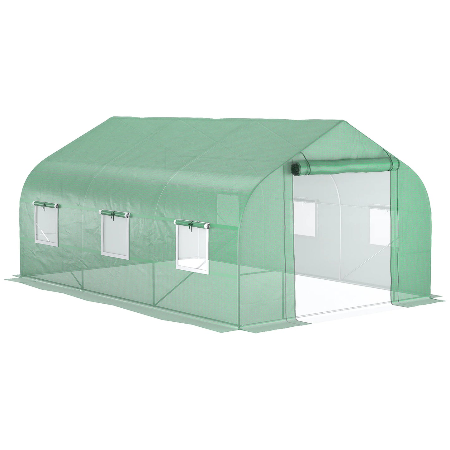 Outsunny Allseason Portable Weatherproof Greenhouse Shelter Walkin Garden Growth House