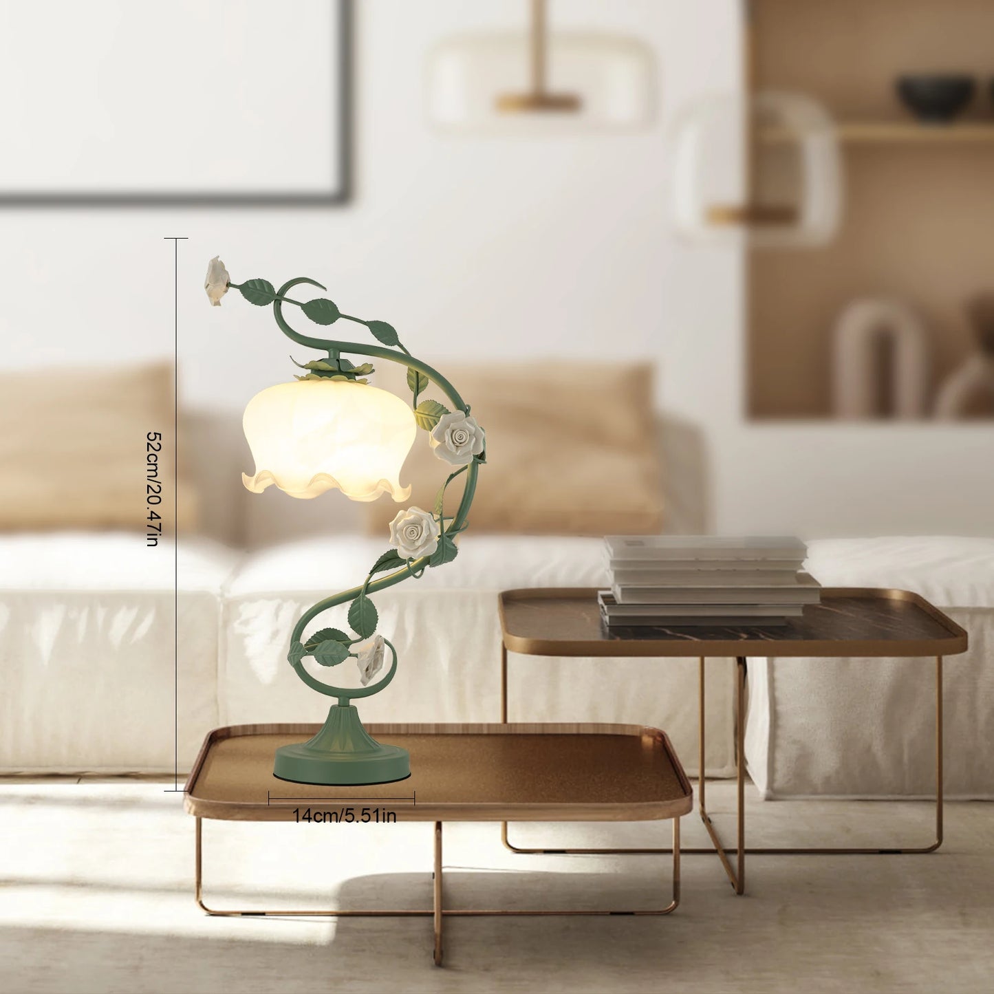 LOYALHEARTD Modern Flower Petal Bedside Lamp For Bedroom And Office Reading Nightstand Light