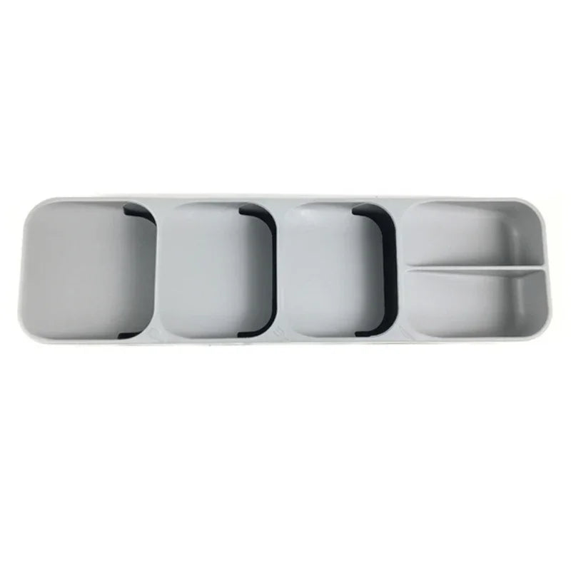 Multi Function Kitchen Drawer Cutlery And Spice Storage Tray