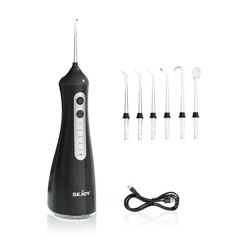SEJOY Water Flosser Irrigator With 5 Modes And 8 Tips