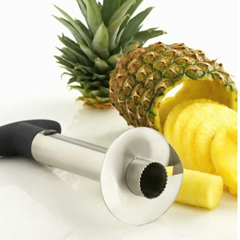 Pineapple Peeler Slicer Cutter Knife Stainless Steel Kitchen Tool With Ergonomic Handle For Easy Prep
