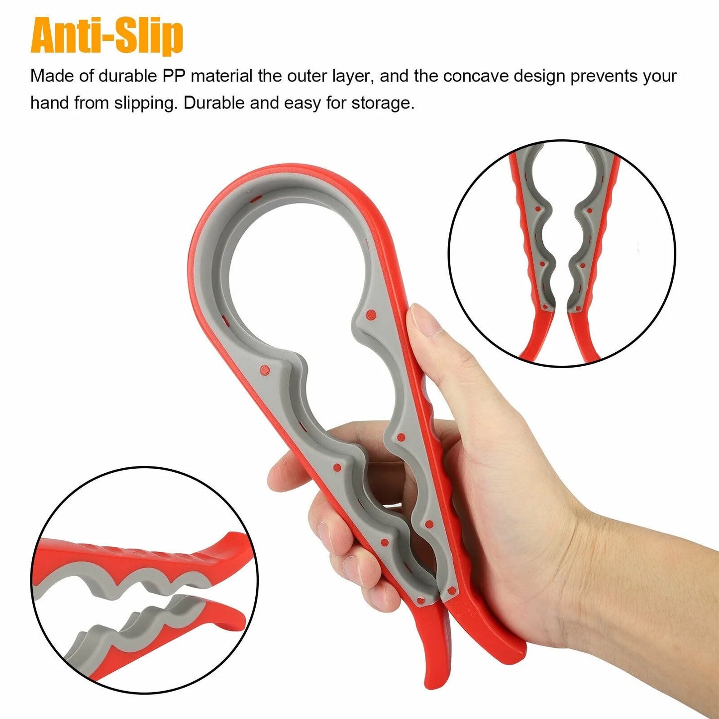 Multi Function 4 In 1 Can Opener And Bottle Opener Cap Twister For Easy Jar And Bottle Opening
