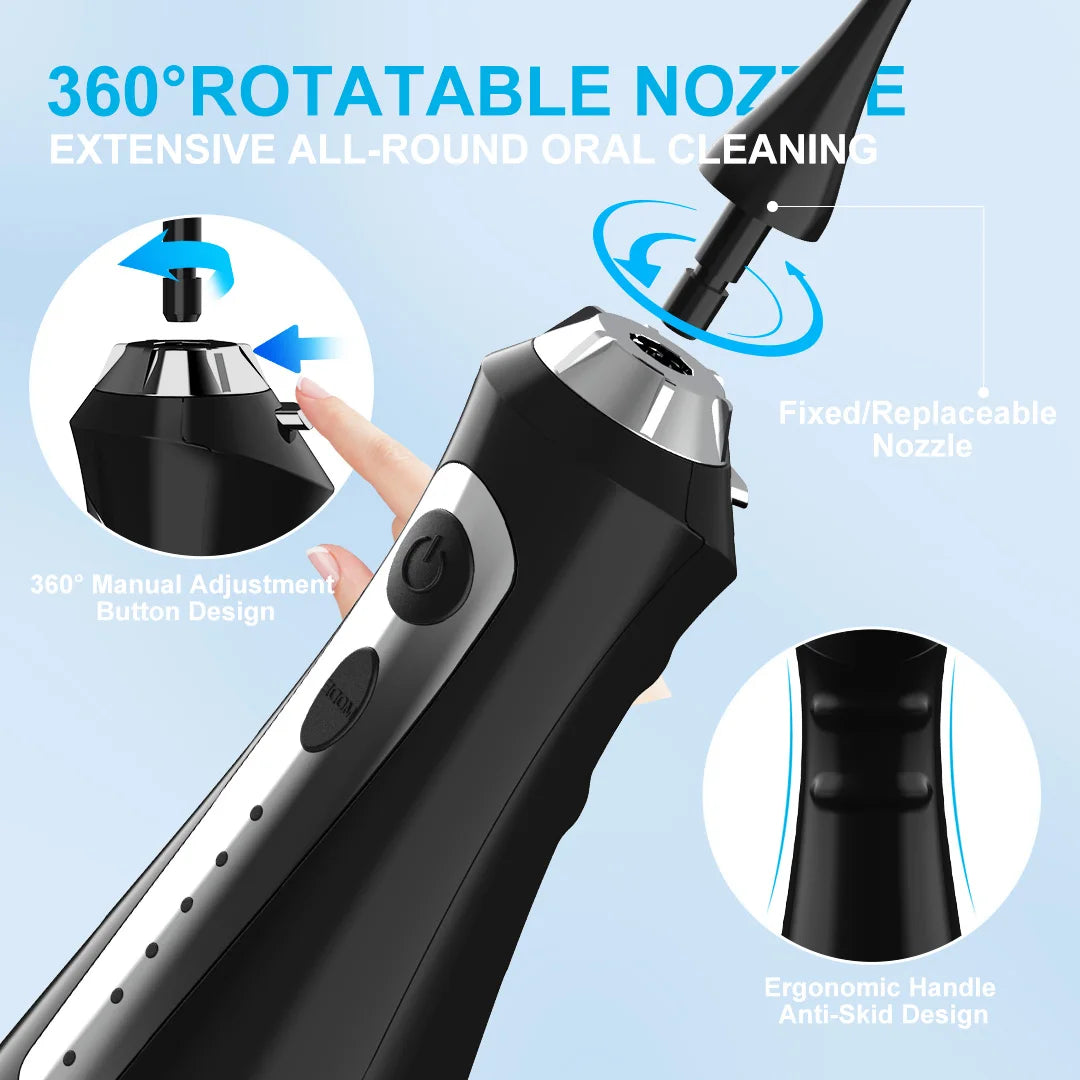SEJOY Water Flosser Irrigator With 5 Modes And 8 Tips