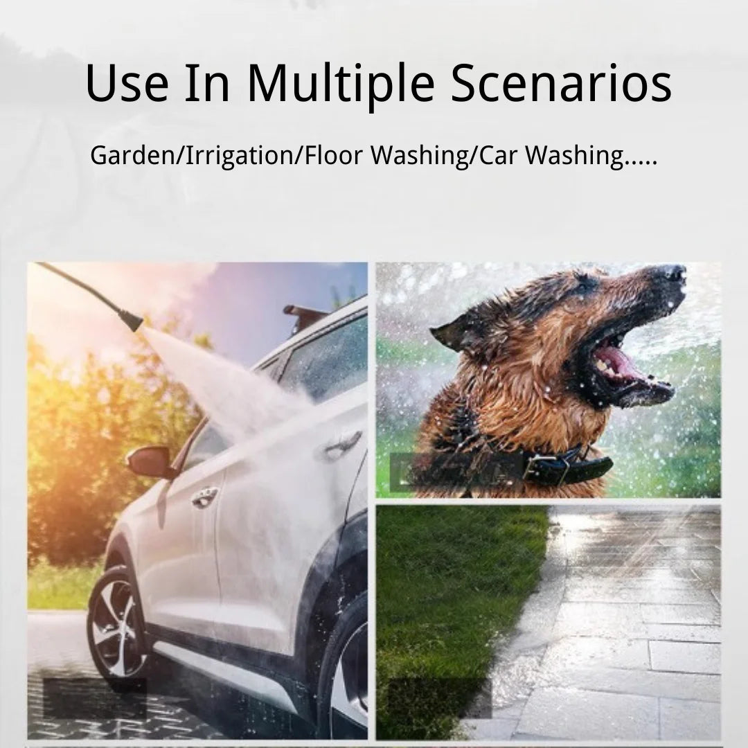 100FT 304 Stainless Steel Garden Hose Metal Heavy Duty Water Hoses with Nozzles for Yard Outdoor  Flexible Never Kink & Tangle