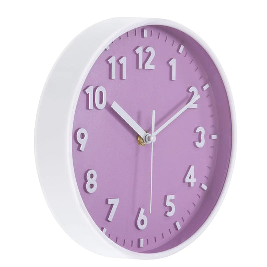 UXCELL Silent NonTicking Round Wall Clock Quartz BatteryOperated OfficeDesk Online