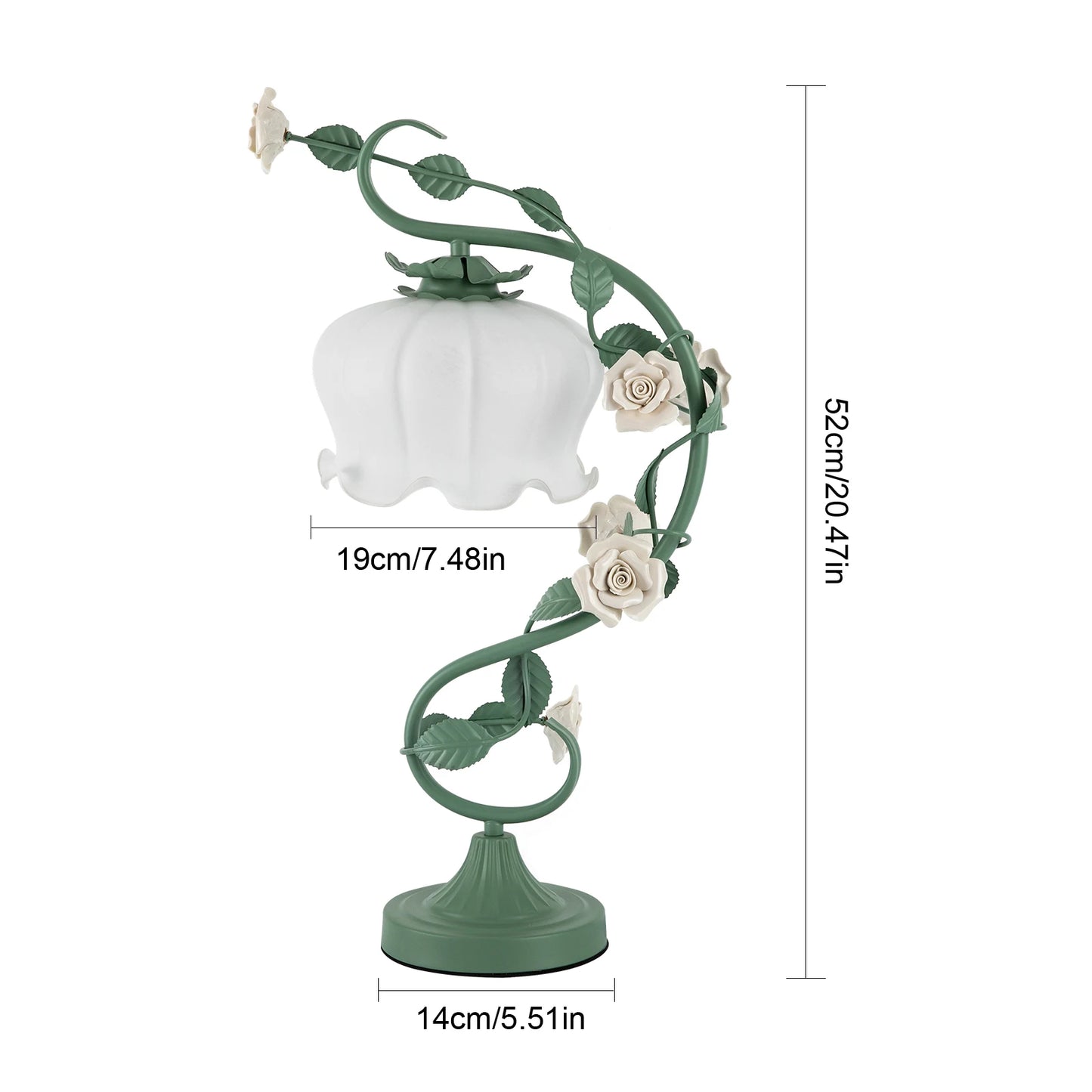 LOYALHEARTD Modern Flower Petal Bedside Lamp For Bedroom And Office Reading Nightstand Light