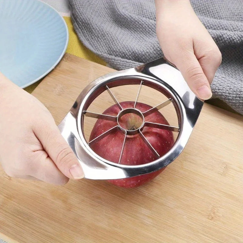Stainless Steel Apple Cutter Divider and Multipurpose Kitchen Tool for Slicing and Coring
