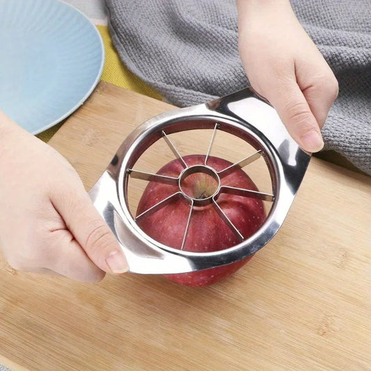 Stainless Steel Apple Cutter Divider and Multipurpose Kitchen Tool for Slicing and Coring