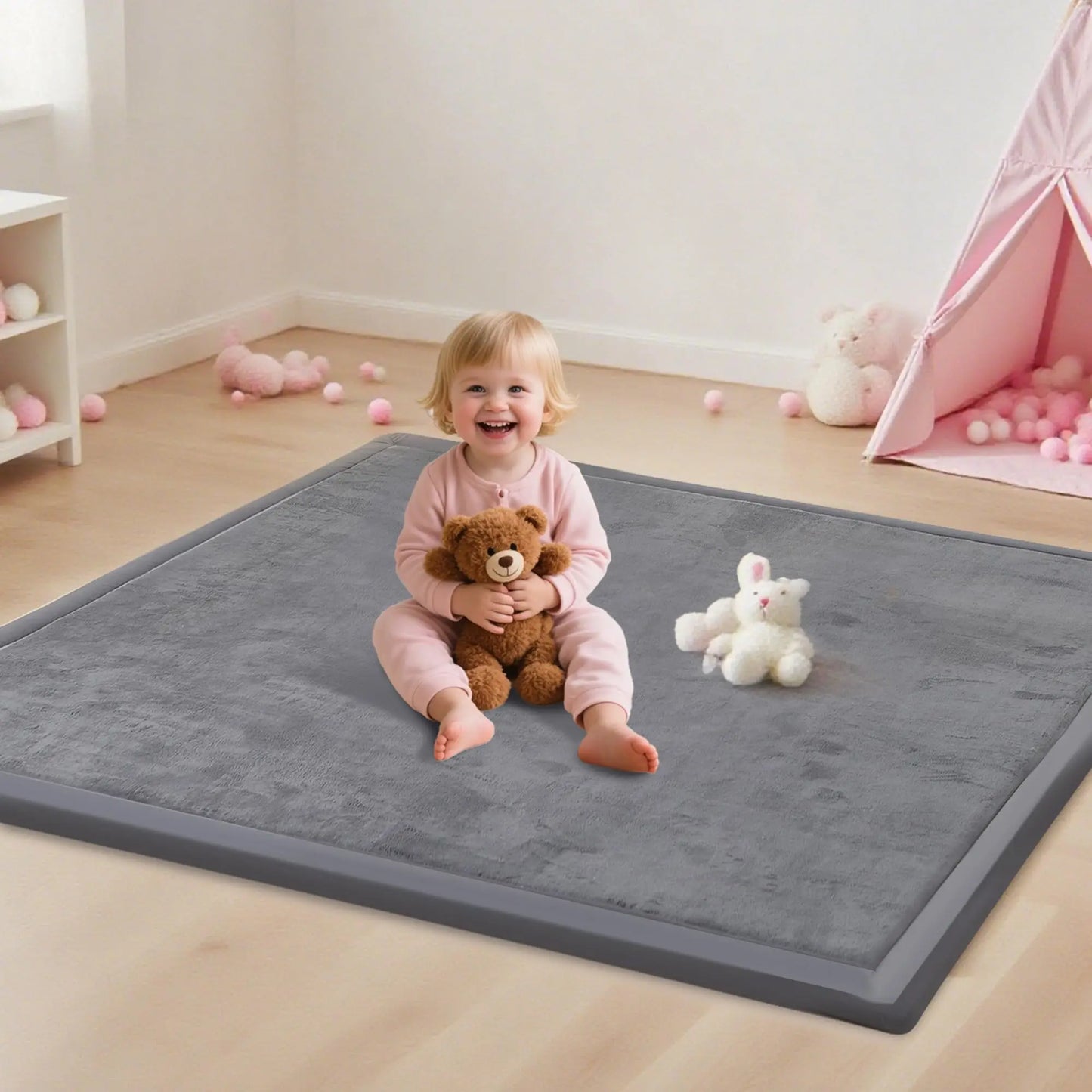 PapaMama Baby Play Mat Tatami Style Non Slip Carpet