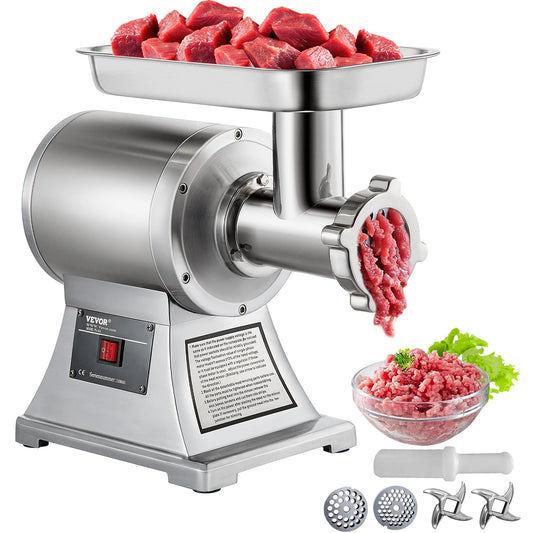 SucceBuy 250Kg Electric Meat Mincer Grinder Commercial