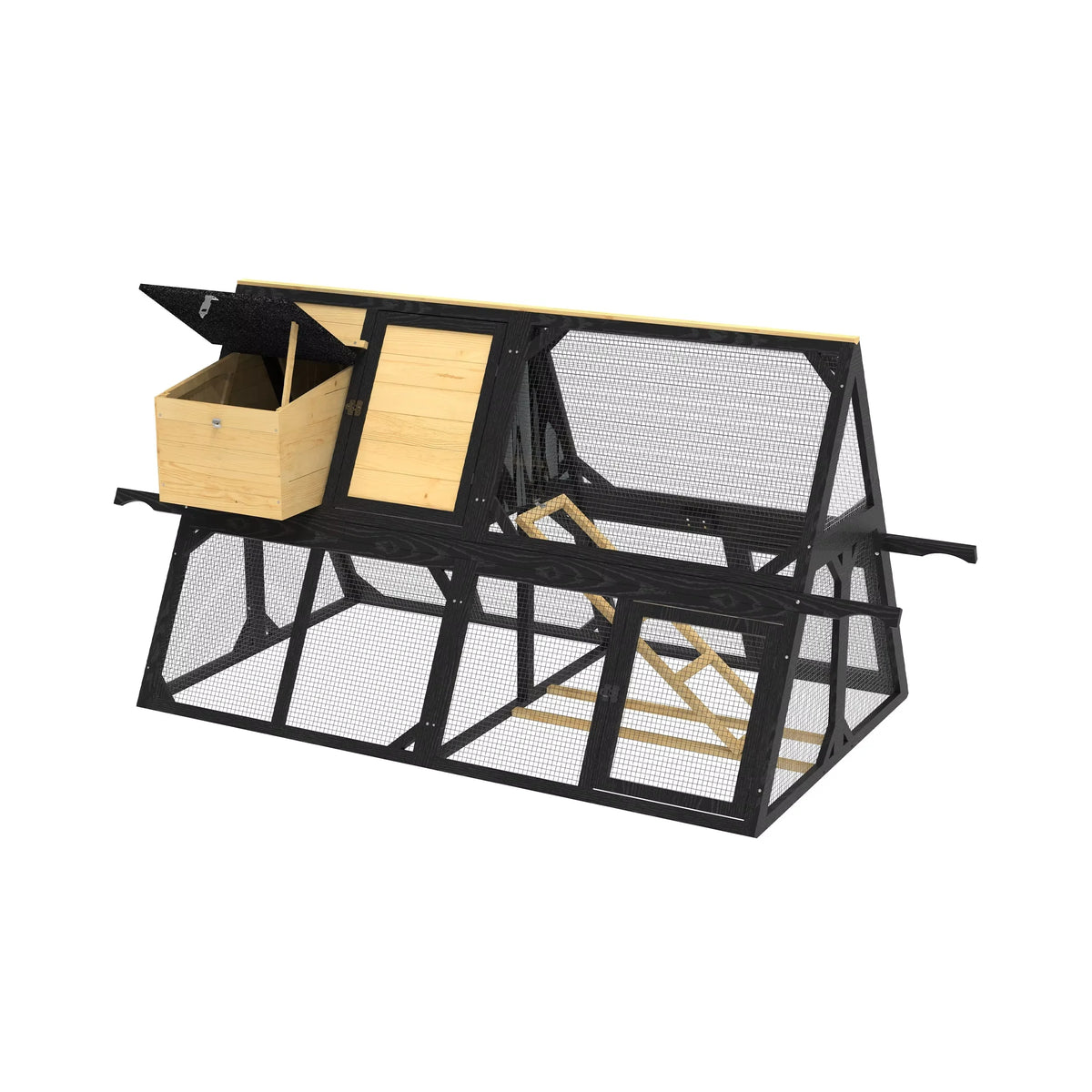 Solid Wood A Frame Chicken Coop For Four To Six Hens Outdoor Hen House