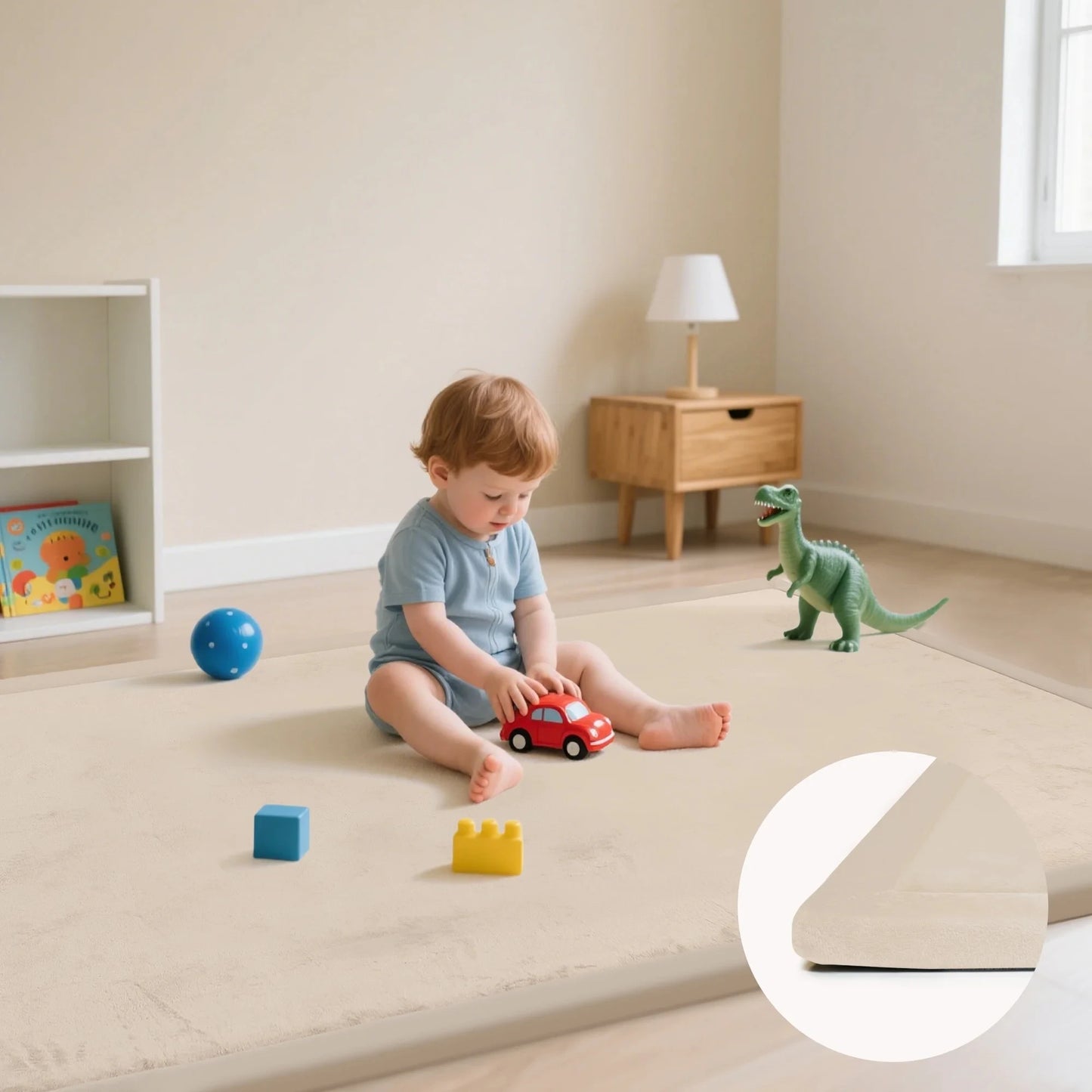 PapaMama Baby Play Mat Tatami Style Non Slip Carpet