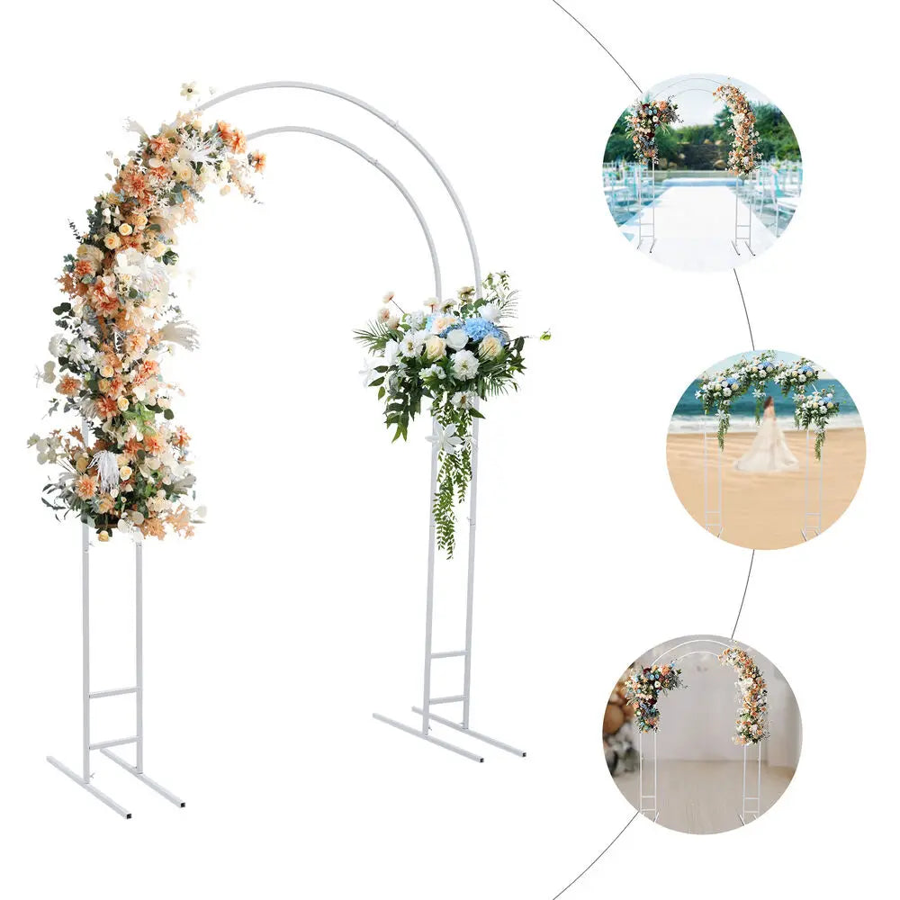 Metal Wedding Stand Arch Backdrop Frame Garden Arbor
