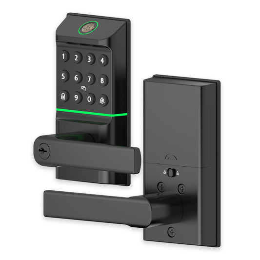 Viladepot Fingerprint Smart Lock With Bluetooth Keypad And App Control