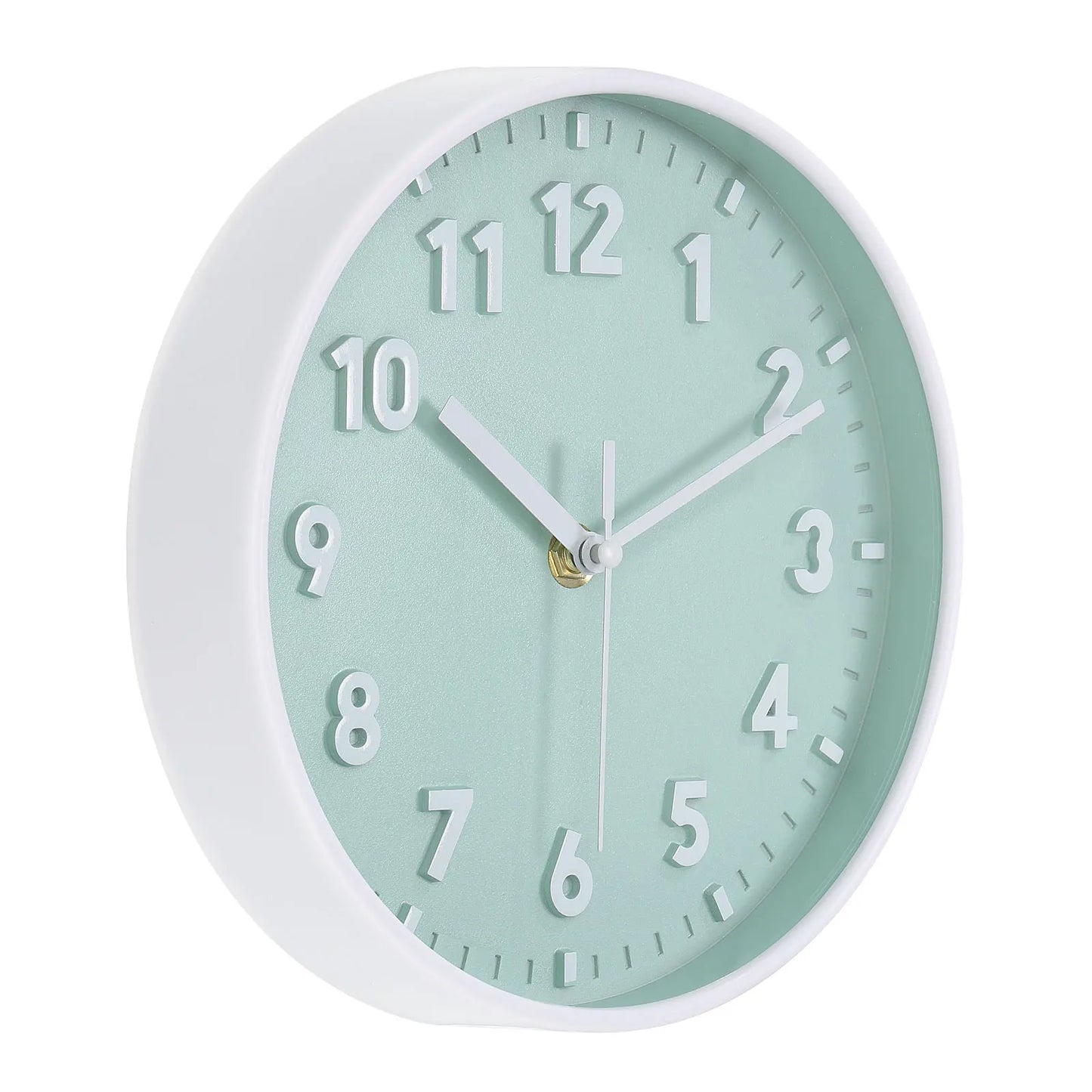 UXCELL Silent NonTicking Round Wall Clock Quartz BatteryOperated OfficeDesk Online