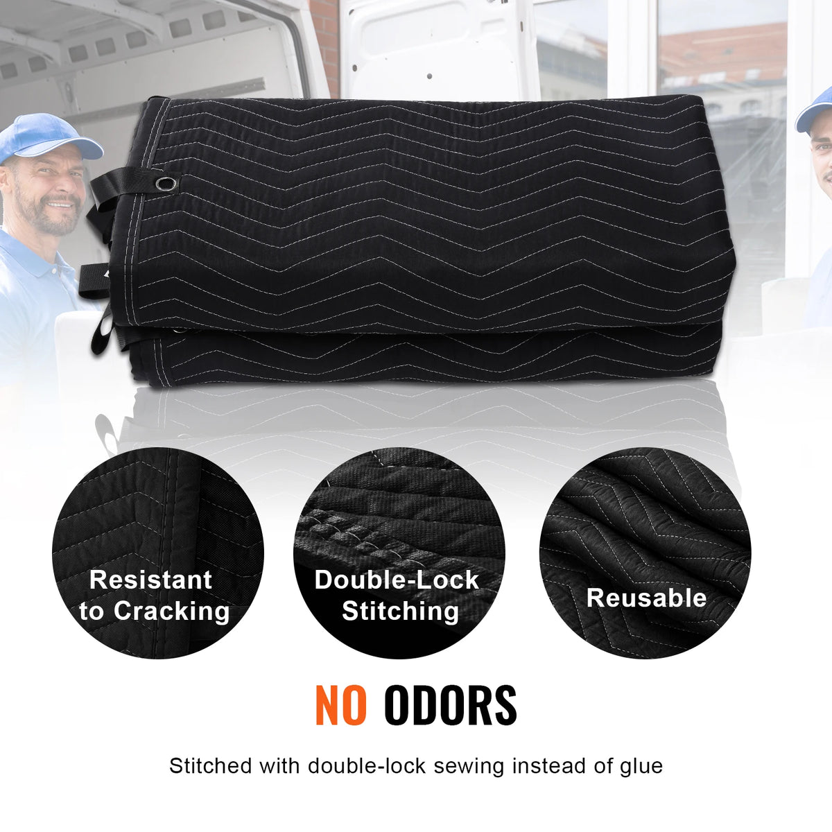 SucceBuy Acoustic Studio Sound Absorbing Blanket With Grommets
