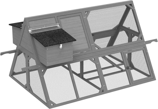 Solid Wood A Frame Chicken Coop For Four To Six Hens Outdoor Hen House