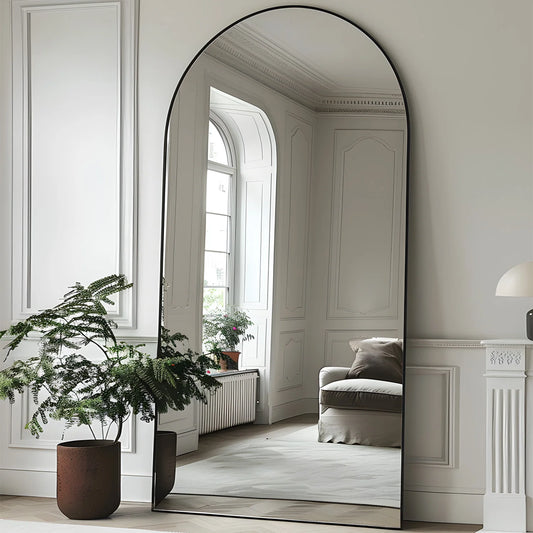 Antok Arch Floor Mirror Freestanding Display Unit For BedroomSuite LuxuriantShowpiece