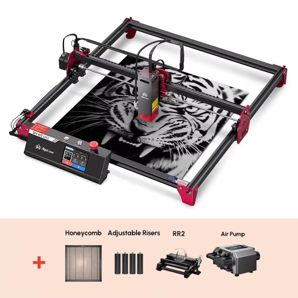 AlgoLaser DIYKIT MK2 CNC Laser Cutter Engraver