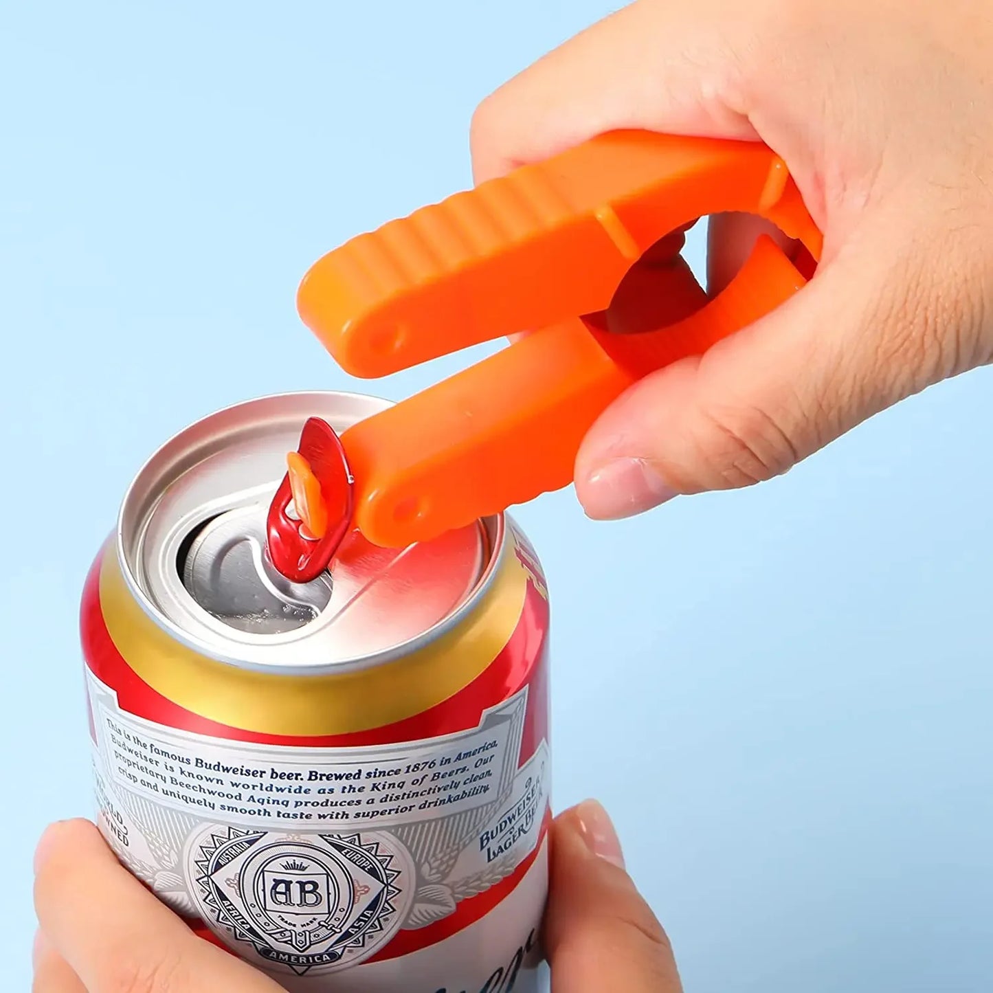 Multifunctional Water Bottle Opener and Can Opener With Grip Assist for Seniors and Arthritis