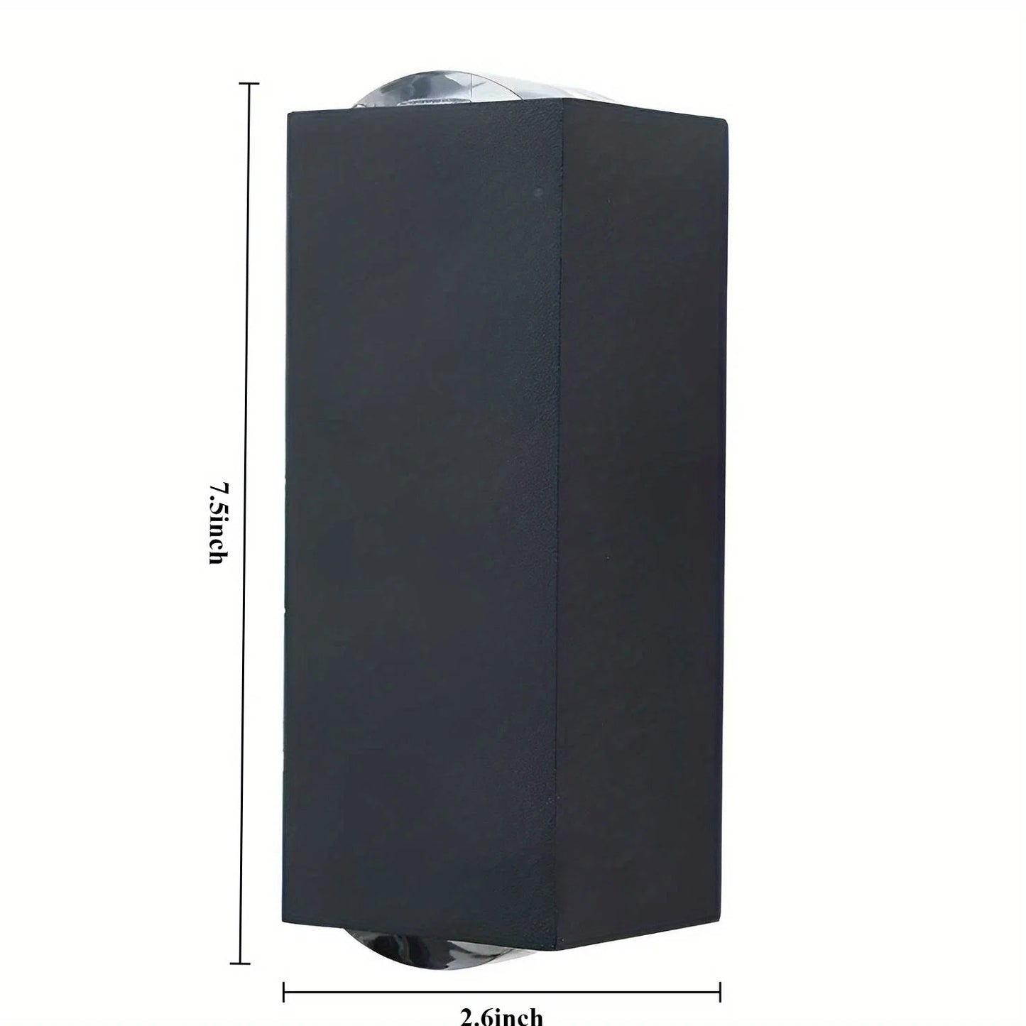 LED Up and Down Modern Wall Lamp Aluminum Anti Rust Outdoor Indoor Wall Sconce 10W 3000K Warm White