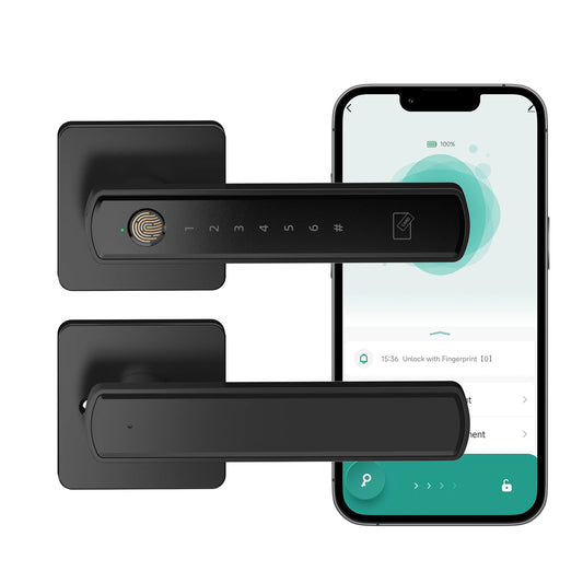 Viladepot D6 Smart Door Lock Fingerprint Passcode App Control