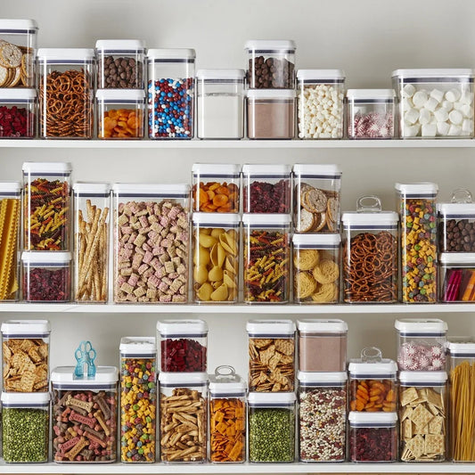 Airtight Clear Food Storage Container With Flip Tite Lid Rectangular Kitchen BPA Free
