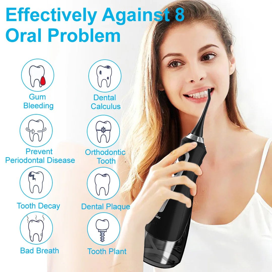 SEJOY Water Flosser Irrigator With 5 Modes And 8 Tips
