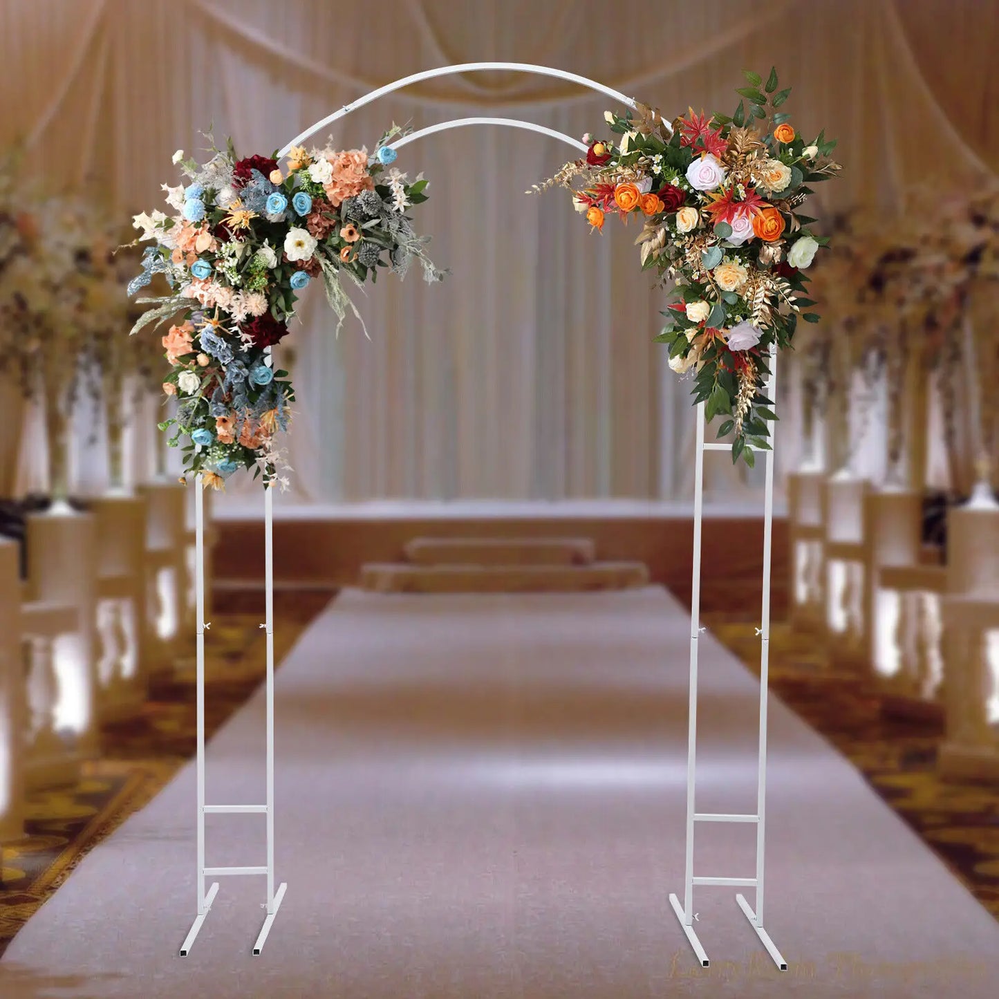 Metal Wedding Stand Arch Backdrop Frame Garden Arbor