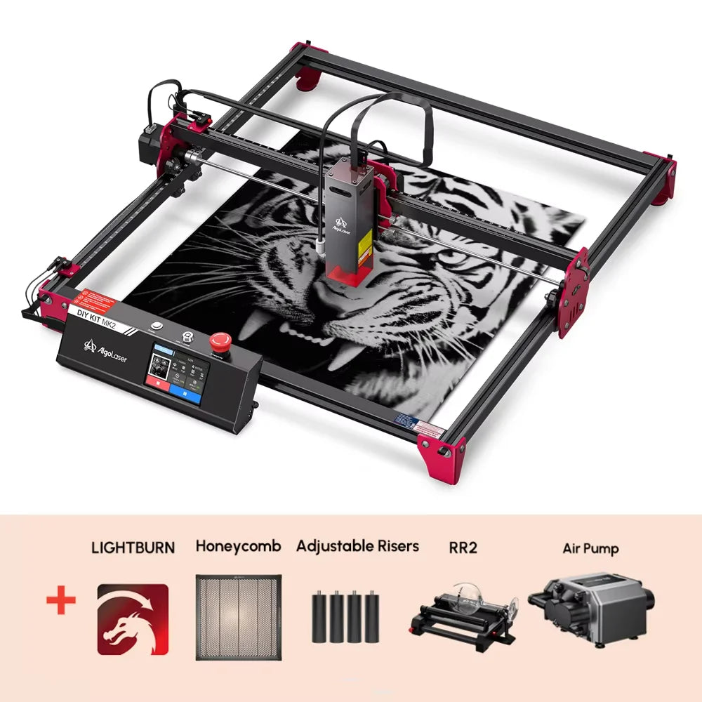 AlgoLaser DIYKIT MK2 CNC Laser Cutter Engraver
