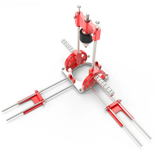NONEDIY Woodworking Multi-Angle Drill Guide With Adjustable Handles Precision Drilling