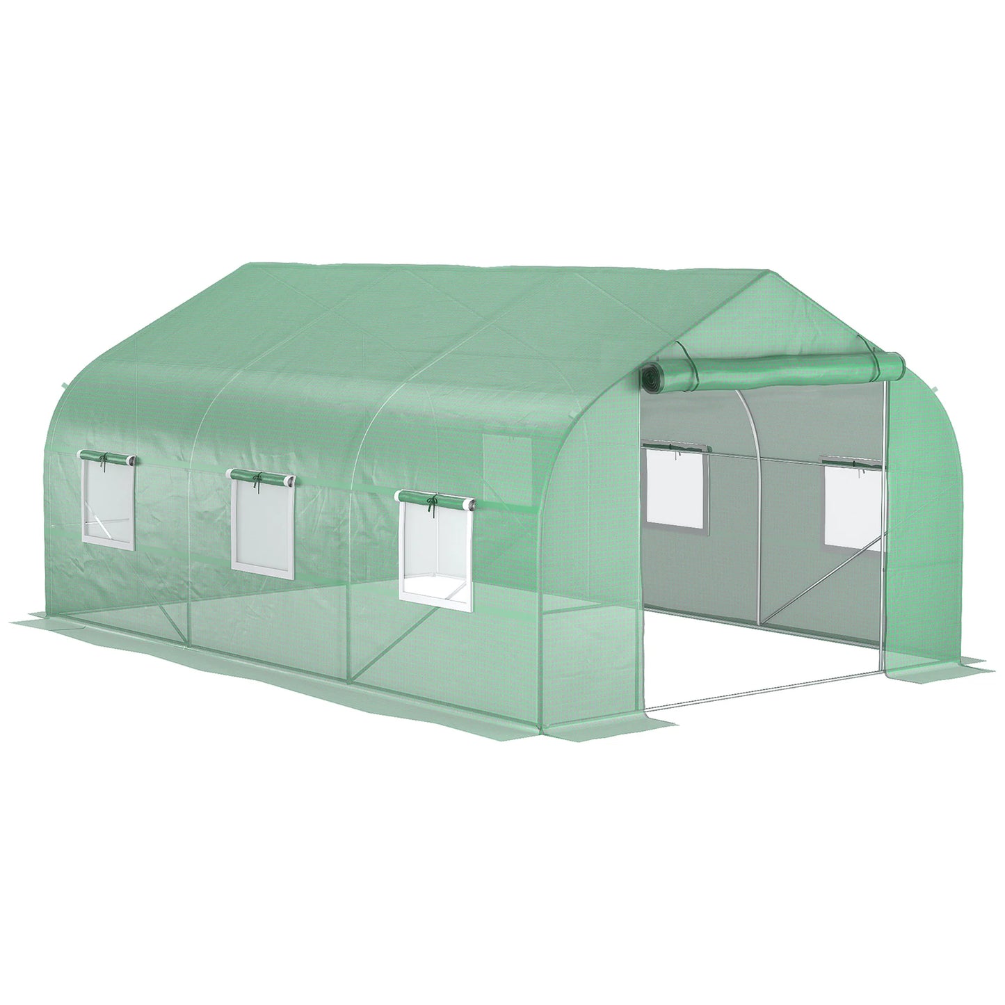 Outsunny Allseason Portable Weatherproof Greenhouse Shelter Walkin Garden Growth House