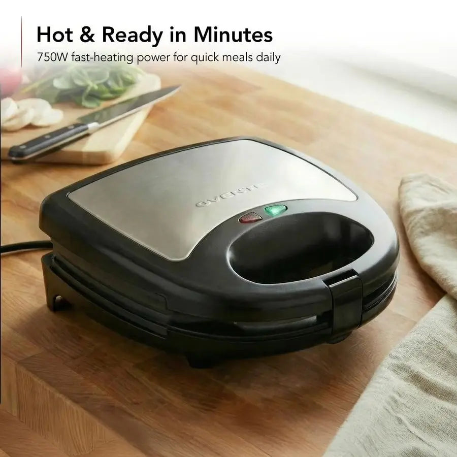 3 In 1 Electric Sandwich Maker Panini Press Waffle Iron