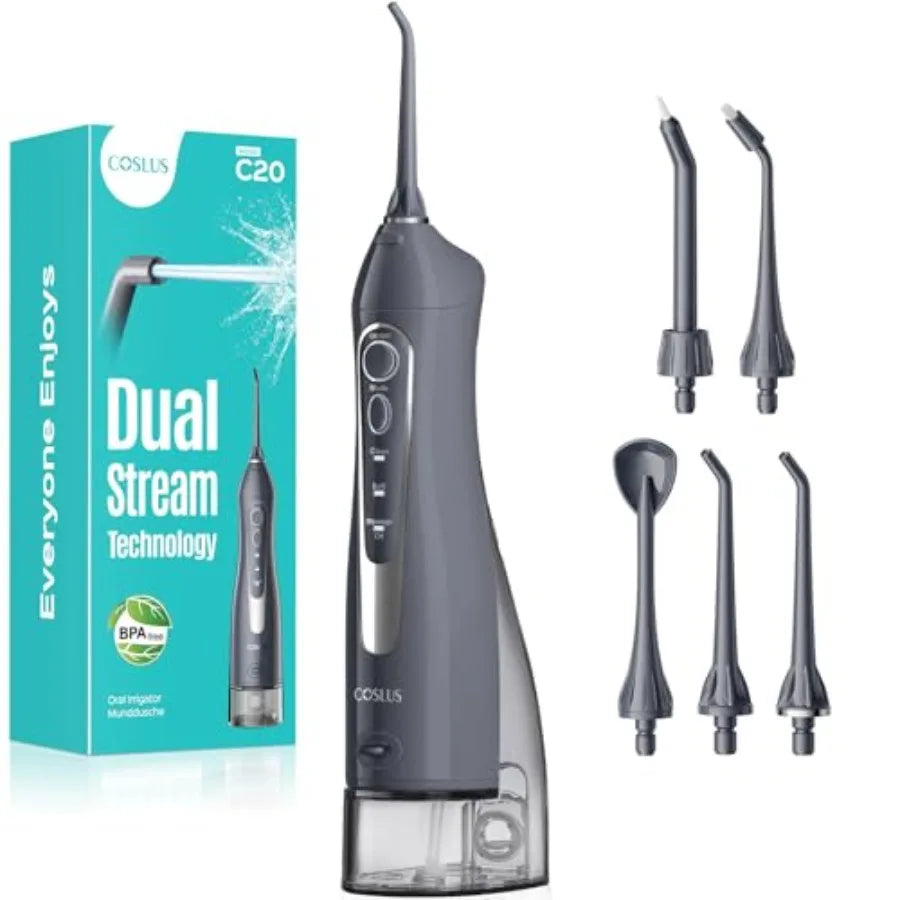 Dental Flosser Portable Cordless Oral Irrigator Rechargeable