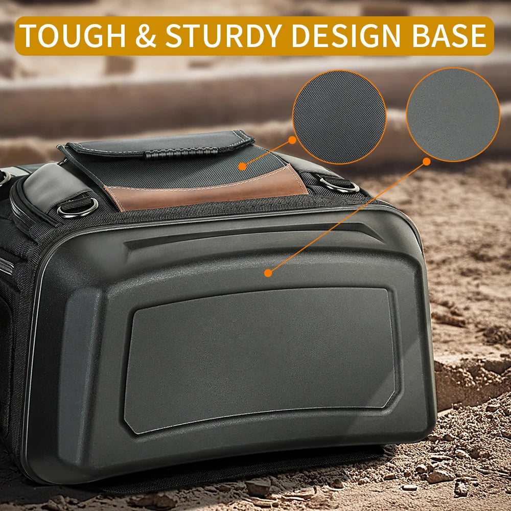 WINHUNT Tool Bag Backpack Heavy Duty Organizer For Electricians With Quick Access Pockets And Hands Free Portability