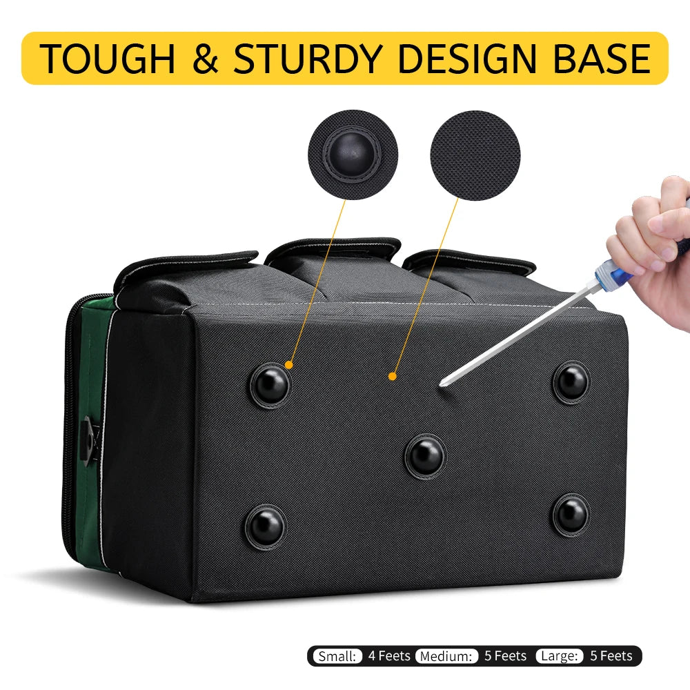 WINHUNT Tool Bag Heavy Duty Tote With Multi Pockets Organizer