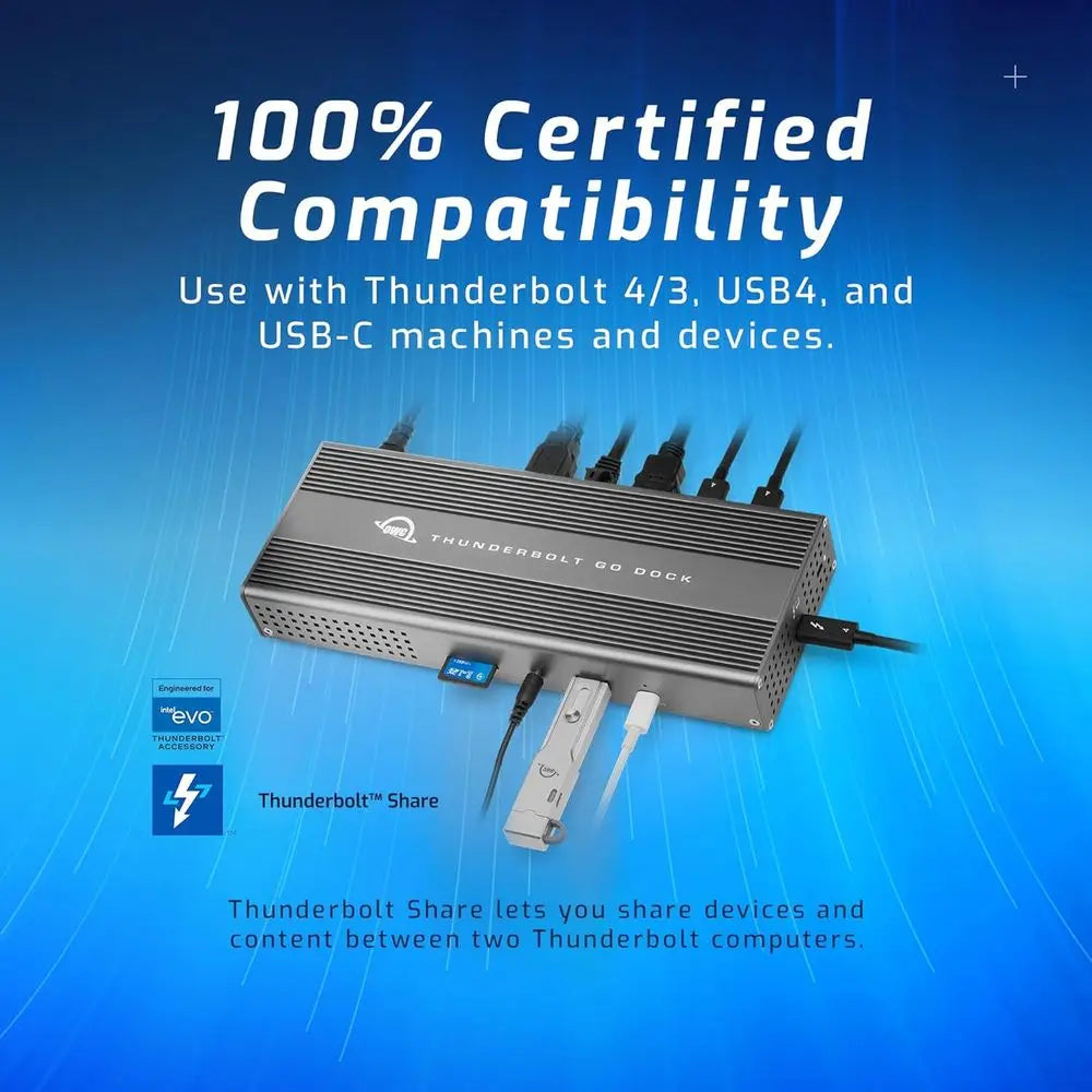 Thunderbolt 4 Dock With 11 Ports And 90W Power Delivery USB C HDMI 2 5 GbE SD Card Reader