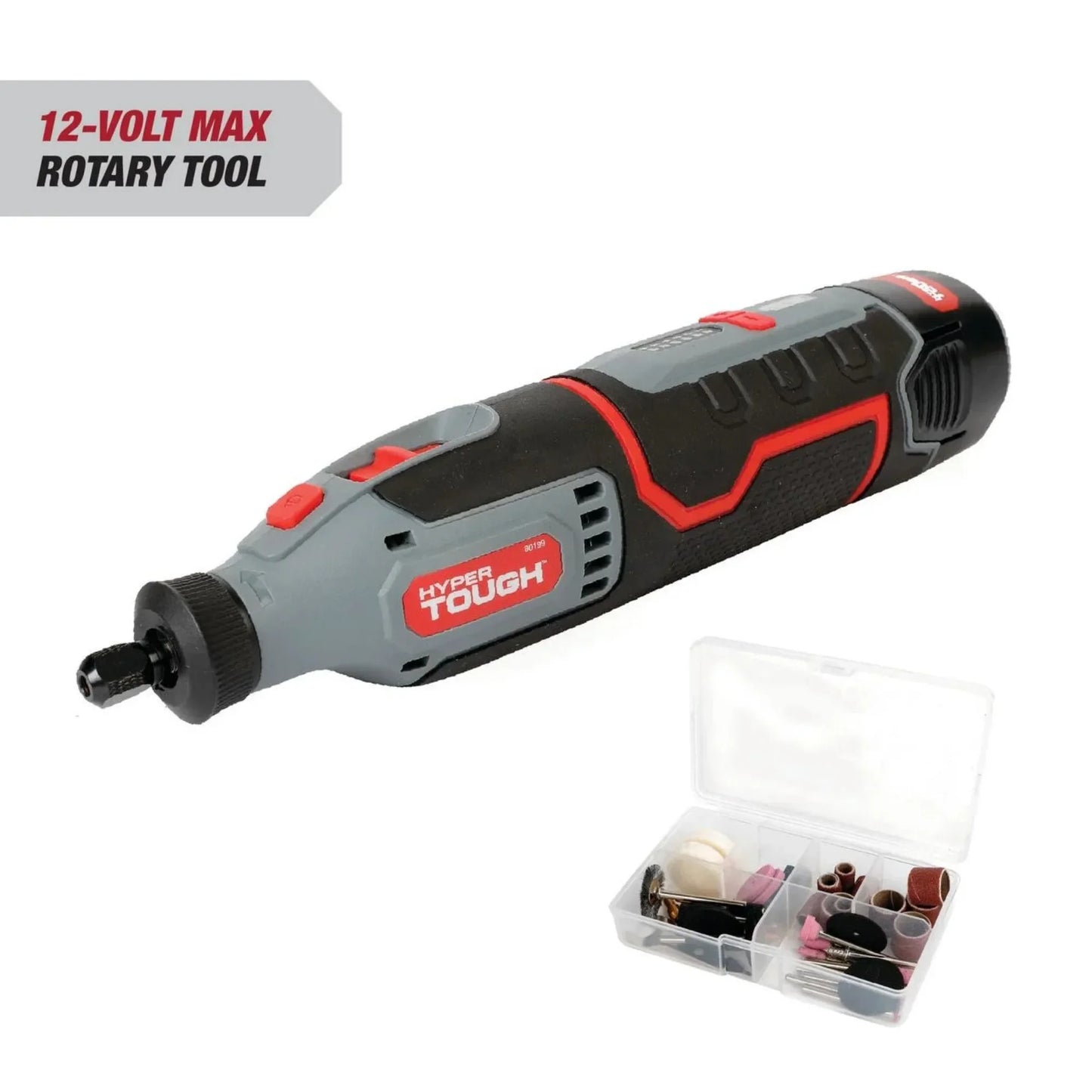 12V Cordless Rotary Tool Kit 40 Pcs, Variable Speed Electric Grinder for DIY Craft Polishing Cutting Drilling