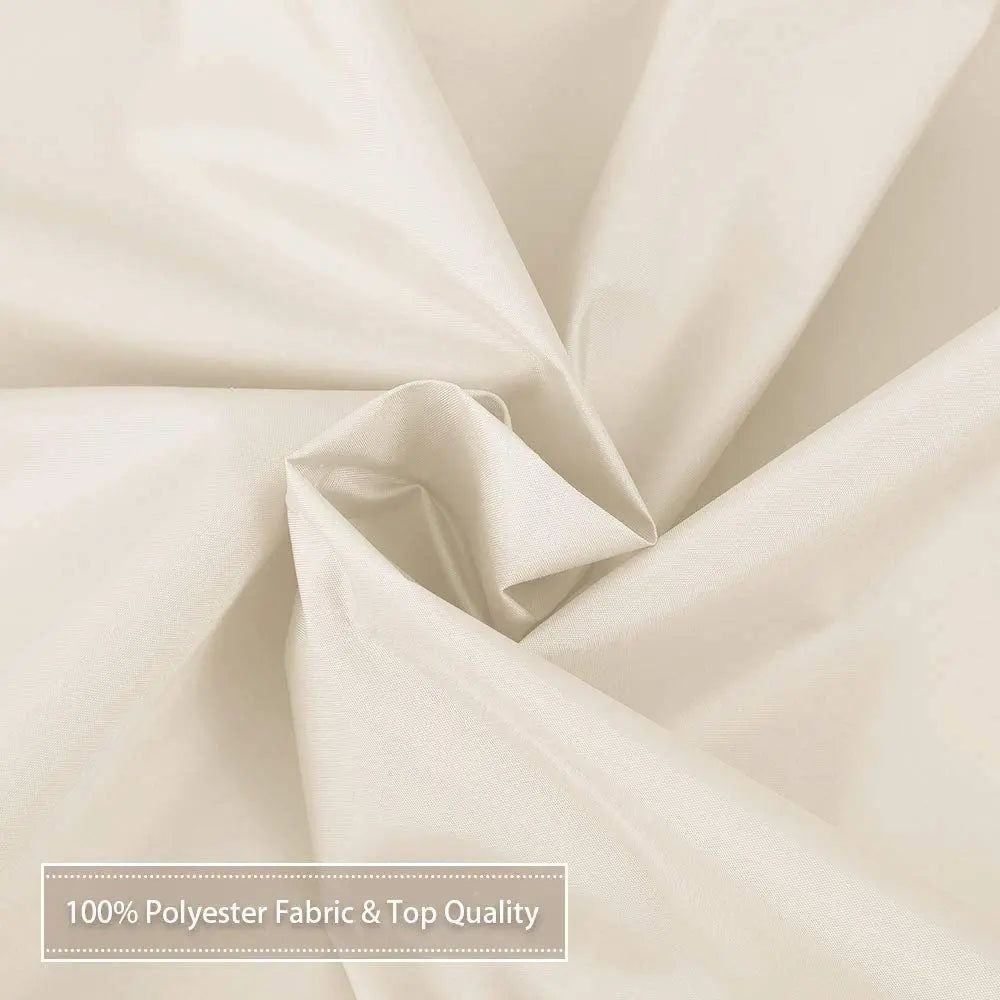 HiMISSCraft Hotel Quality Extraordinarily Waterproof Fabric Shower Curtain Liner Magnets