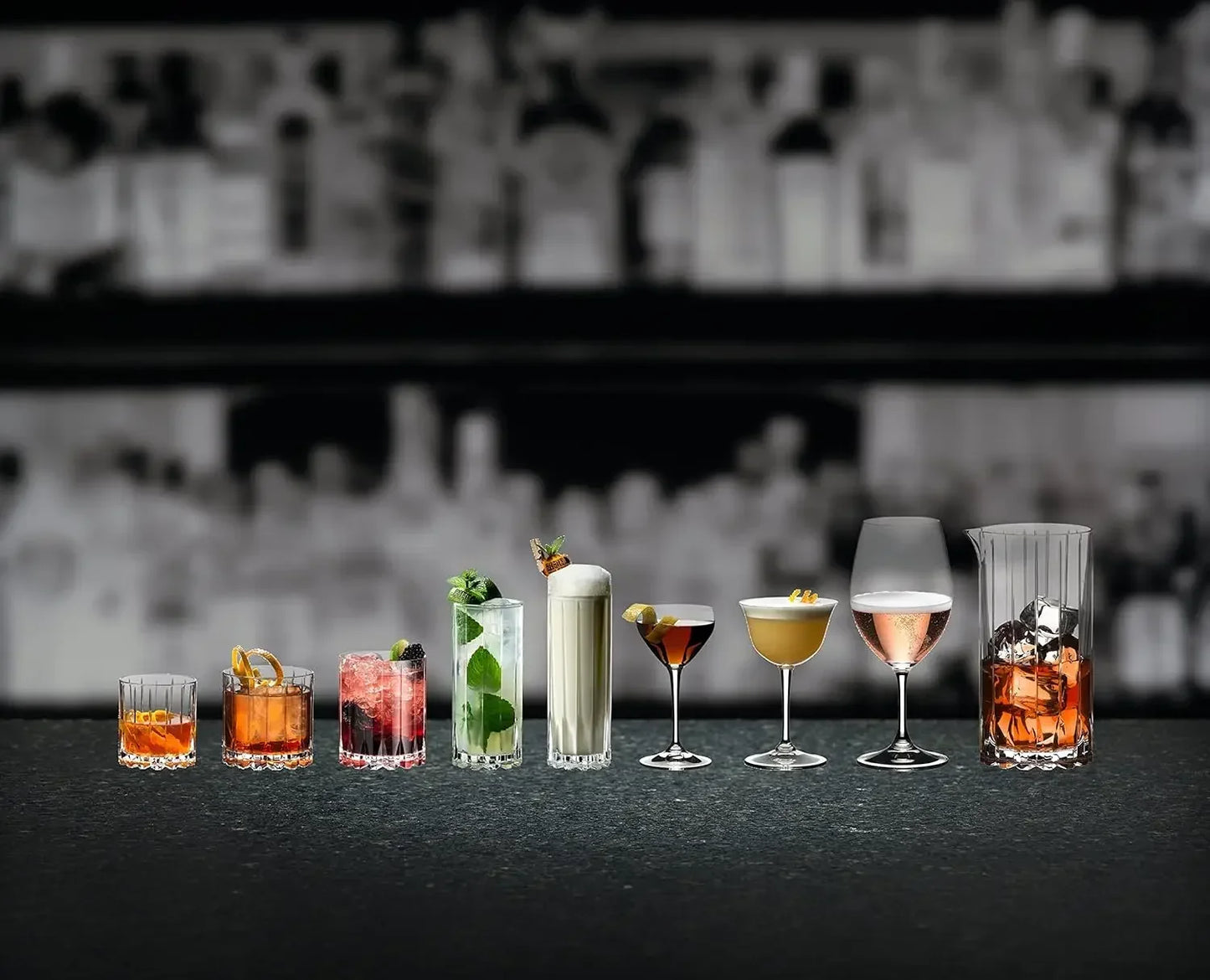 Rocks and Highball Glass Set