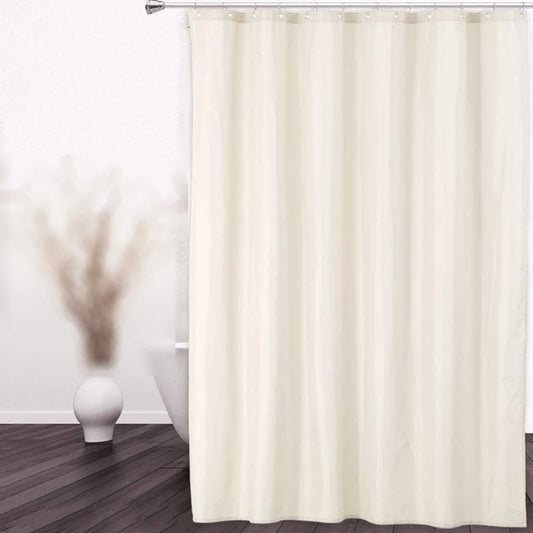 HiMISSCraft Hotel Quality Extraordinarily Waterproof Fabric Shower Curtain Liner Magnets