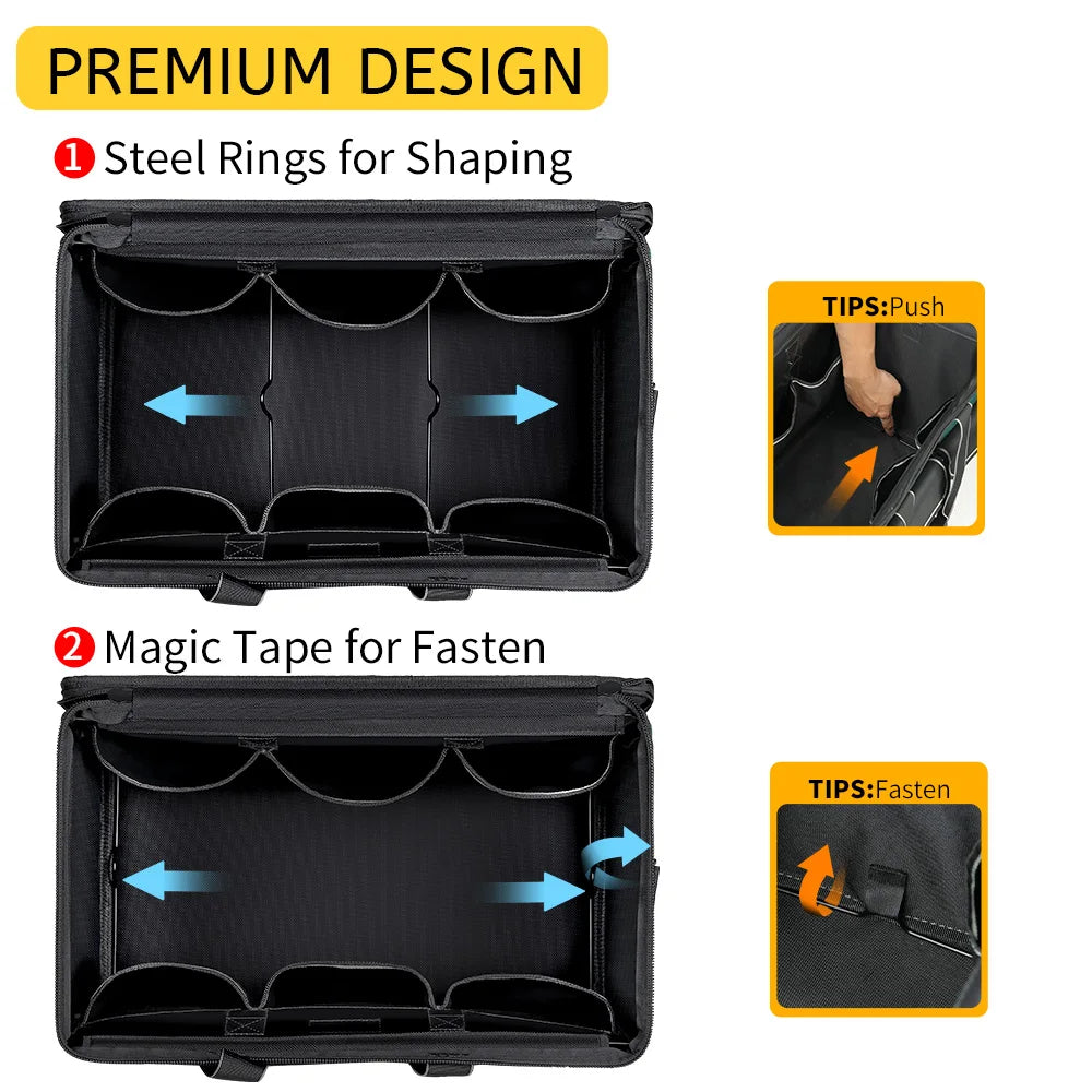 WINHUNT Tool Bag Heavy Duty Tote With Multi Pockets Organizer