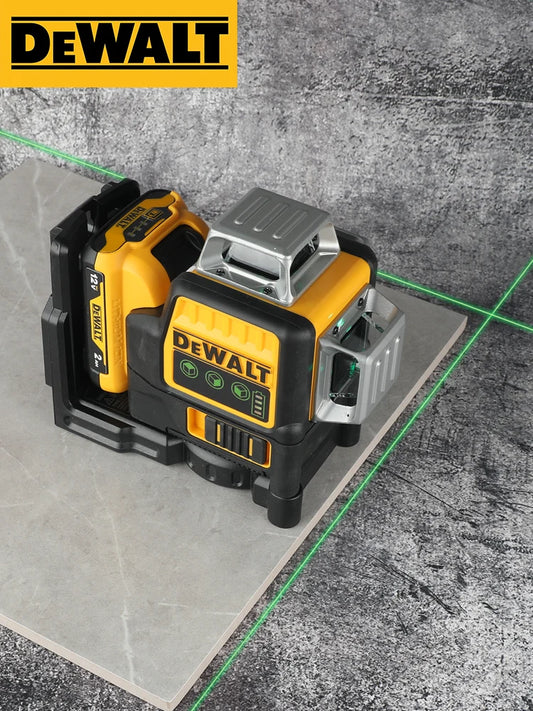DEWALT DW089LG 12LineMeasurement 360Degree LaserLevelIndustrialGradeConstruction