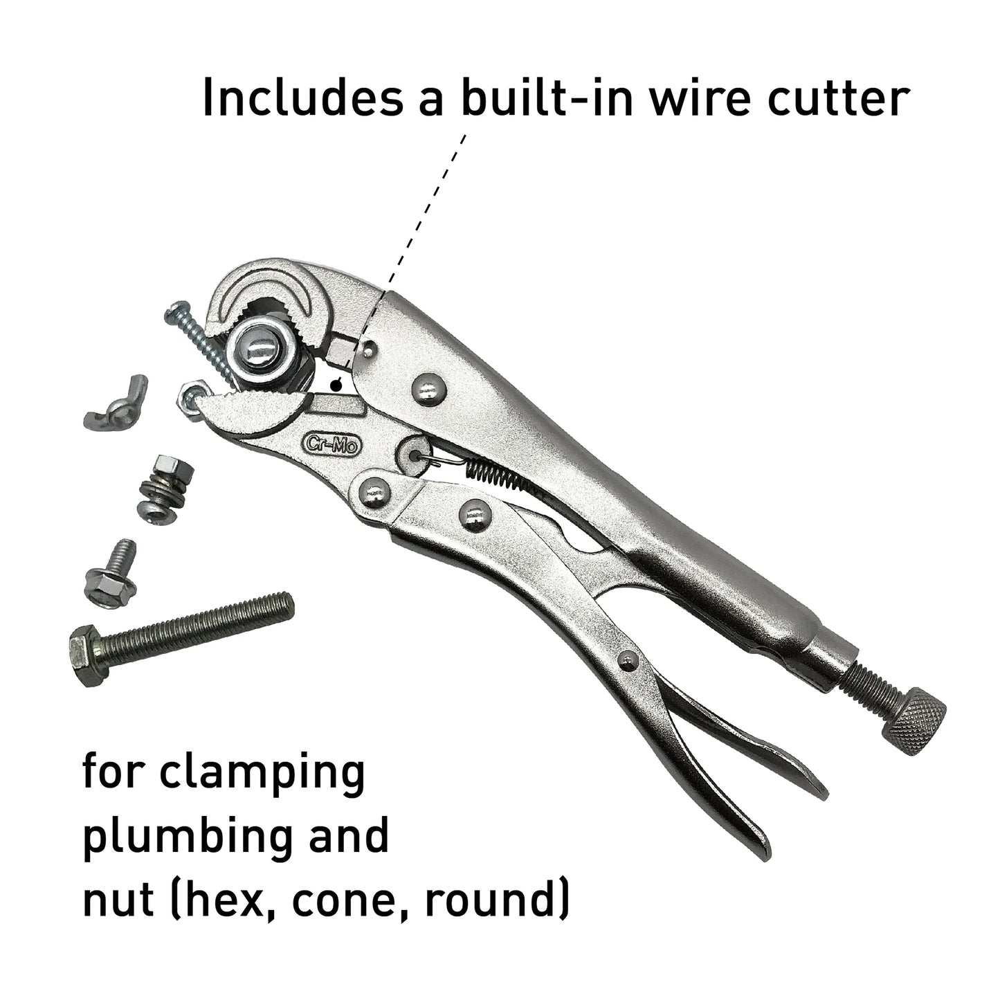 MacWorkDIY Parrot Nose Adjustable Locking Pliers Set