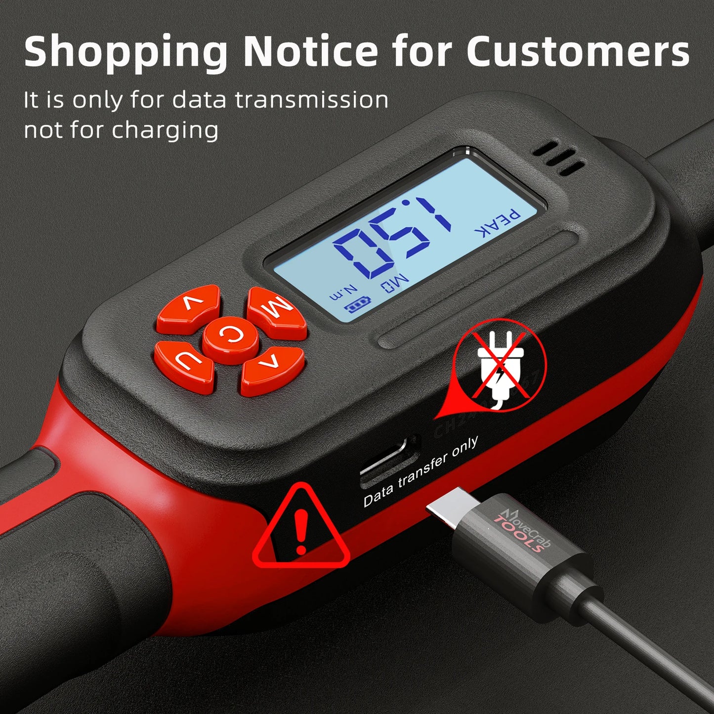 MoveCrab Torque Wrench Set With 40 Piece Socket Kit