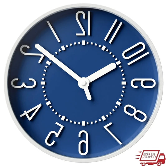10 Inch Analog Wall Clock Quartz Movement Decorative Timepiece Stylish Home Decor Gift Office Bedroom