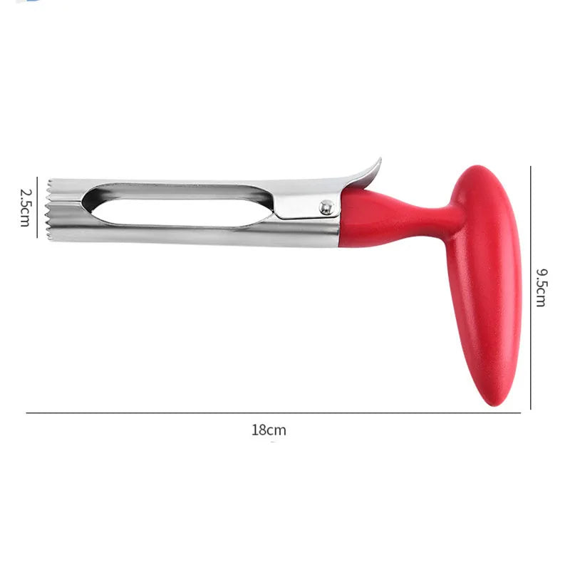 Stainless Steel Apple Core Remover And Pitter Tool For Apples And Pears, Quick Core And Pit Removal
