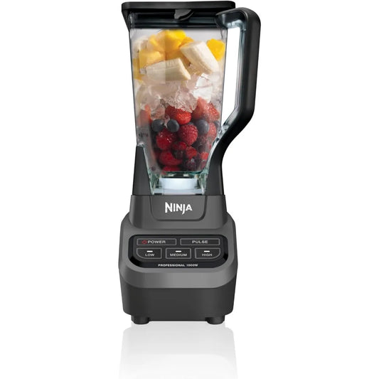 Ninja Professional Blender 1000W With Total Crushing Technology For Smooth Ice And Frozen Ingredients