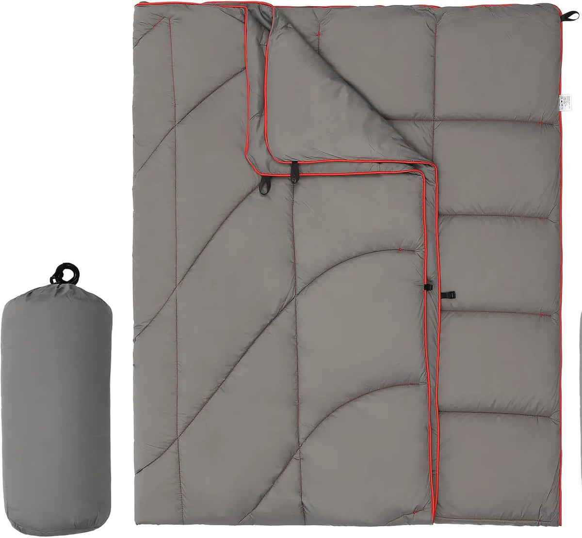 Tacleekii Waterproof Packable Outdoor Camping Blanket for Travel Hiking