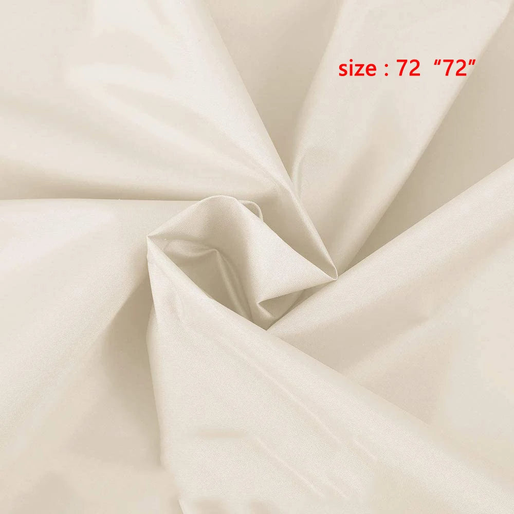 HiMISSCraft Hotel Quality Extraordinarily Waterproof Fabric Shower Curtain Liner Magnets